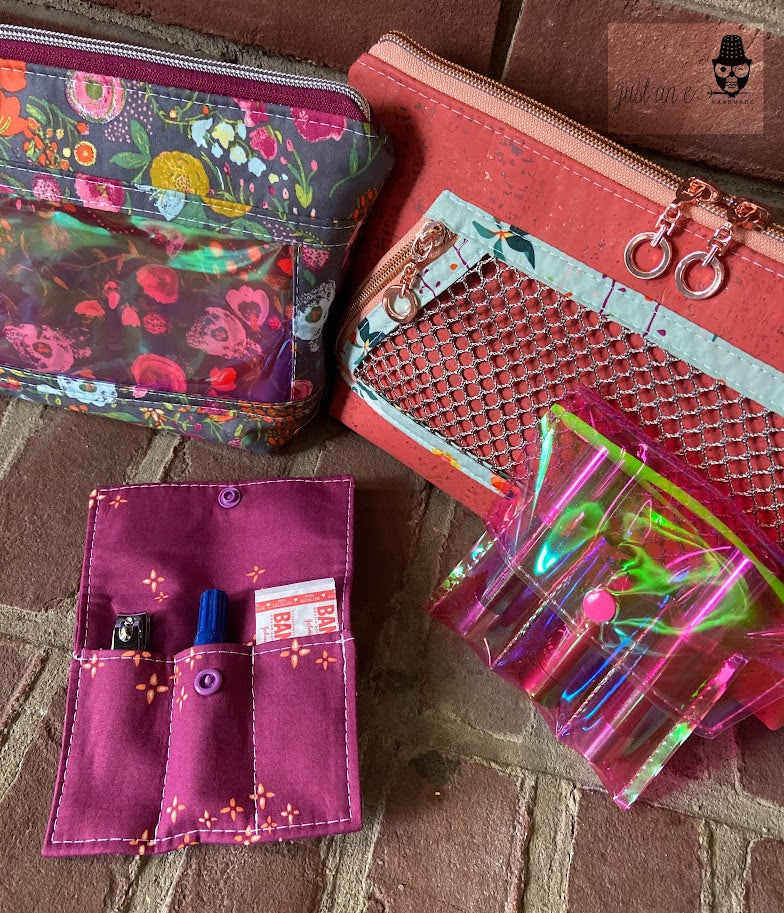 Transcendence Makeup Set PDF Sewing Pattern: Palette Bag & Lip Caddy - A PDF Pattern (Digital Download)