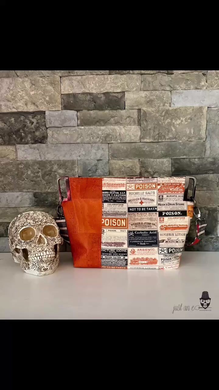 Perfectly Poisonous Cork Shoulder Bag
