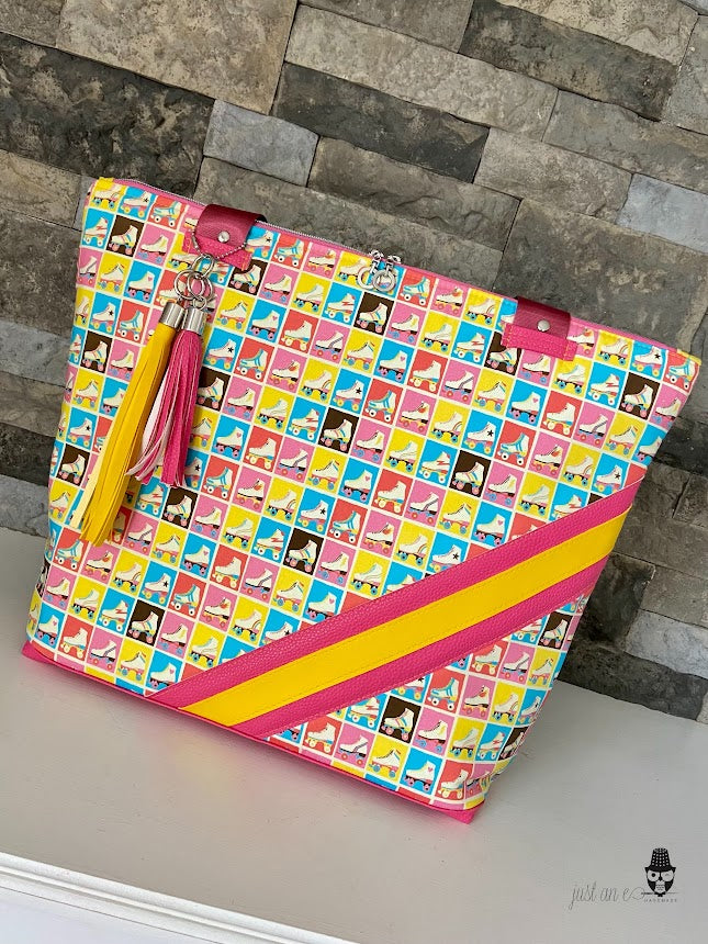 Skater Tote with Tassels