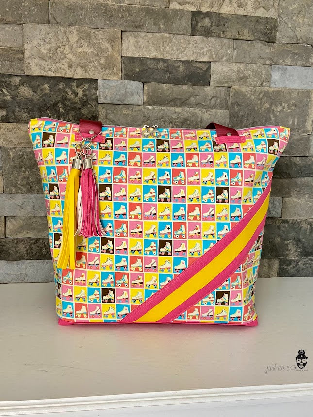 Skater Tote with Tassels