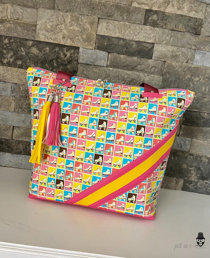 Skater Tote with Tassels